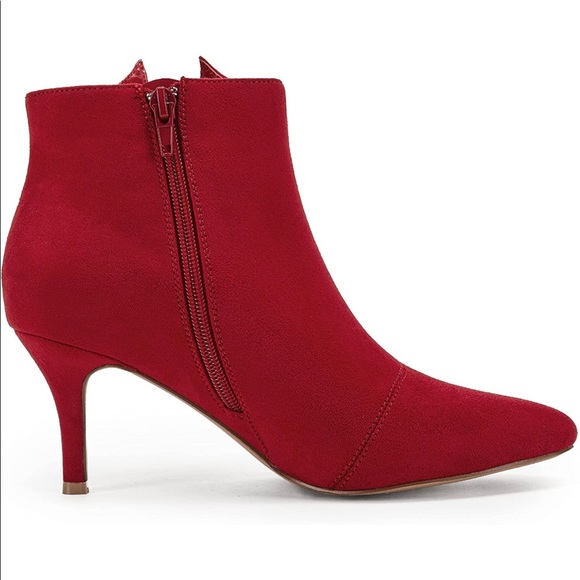 Red Booties - Picture 2 of 2